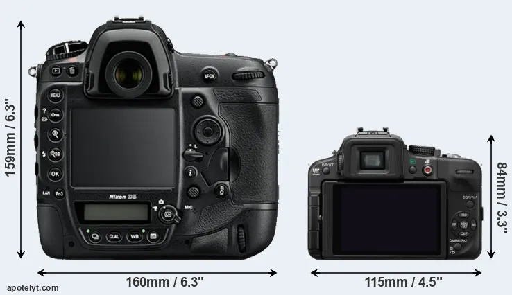 Comparison D5 or G3 rear