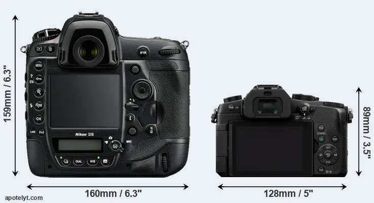 Comparison D5 or G85 rear