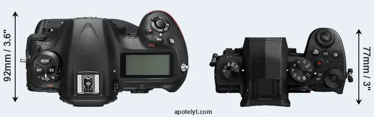 Compare D5 versus G90 top