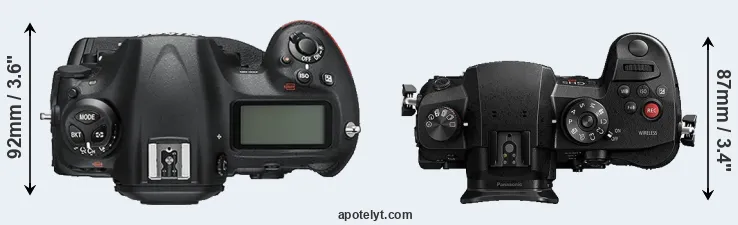Compare D5 versus GH5s top