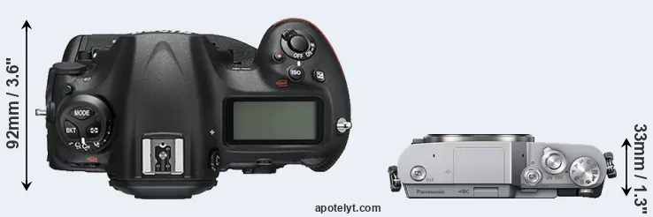 Compare D5 versus GX800 top