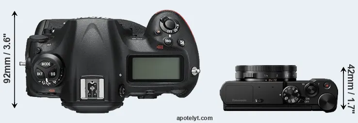 Compare D5 versus LX15 top