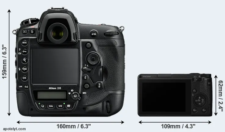 Comparison D5 or GR III rear
