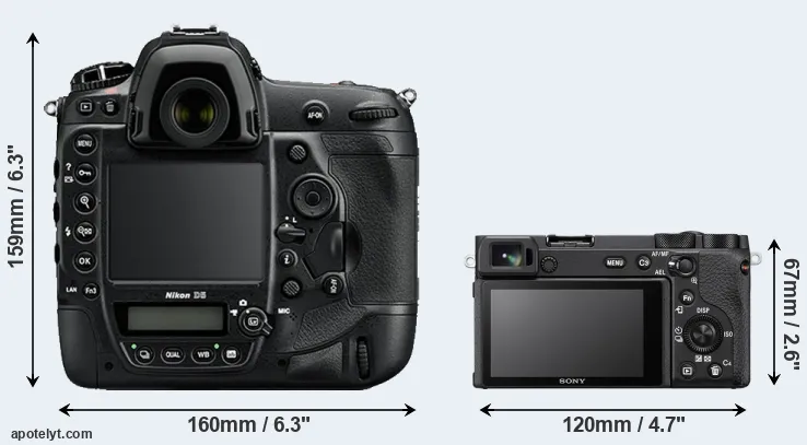 Comparison D5 or A6600 rear
