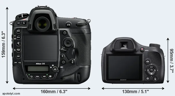 Comparison D5 or H400 rear