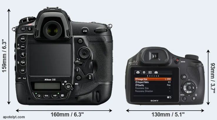 Comparison D5 or HX350 rear
