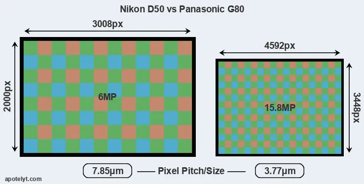 D50 versus G80 MP