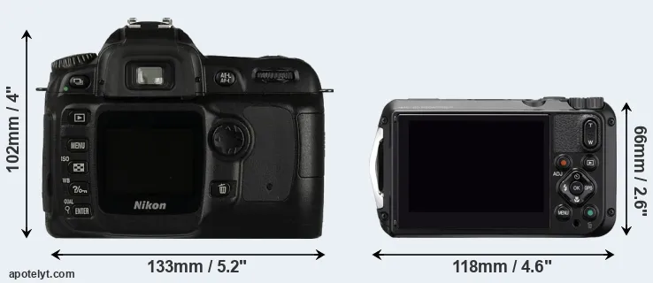 Comparison D50 or WG-6 rear