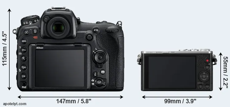 Comparison D500 or GM1 rear