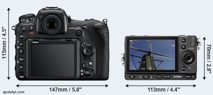 Comparison D500 or fp rear