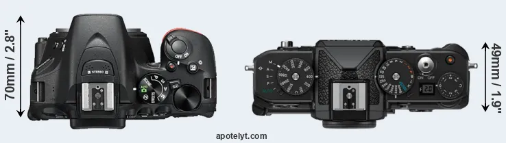 Compare D5500 versus Zf top