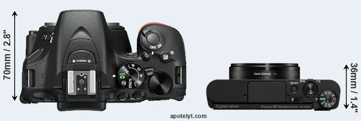 Compare D5500 versus WX800 top