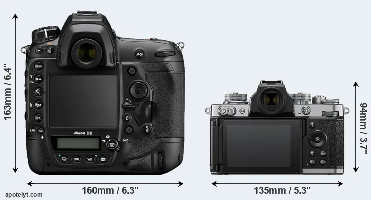 Comparison D6 or Z fc rear
