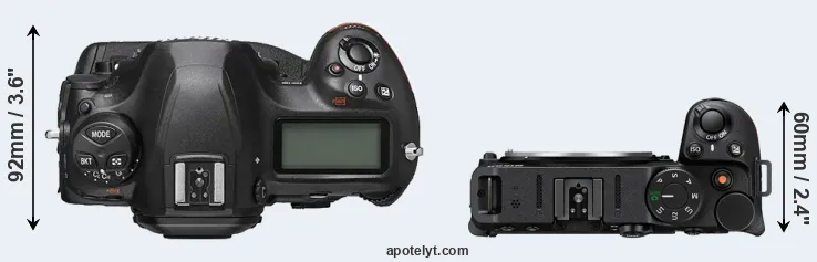 Compare D6 versus Z30 top