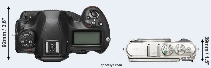Compare D6 versus E-PL9 top