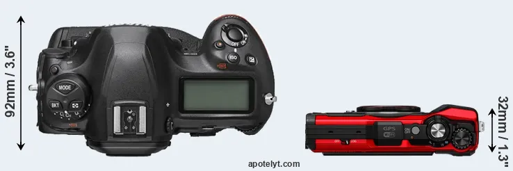Compare D6 versus TG-6 top