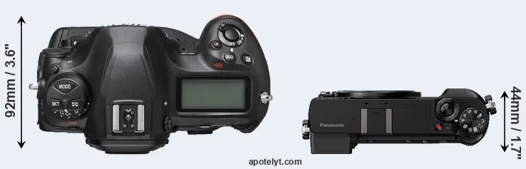 Compare D6 versus GX80 top