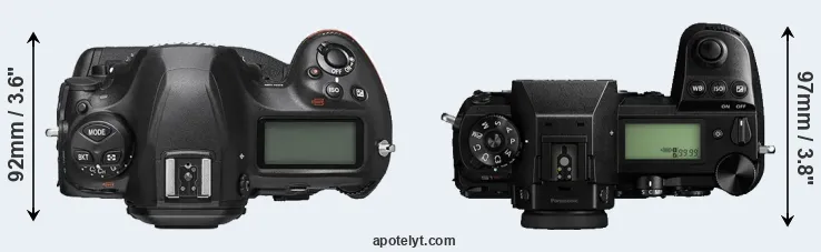 Compare D6 versus S1R top