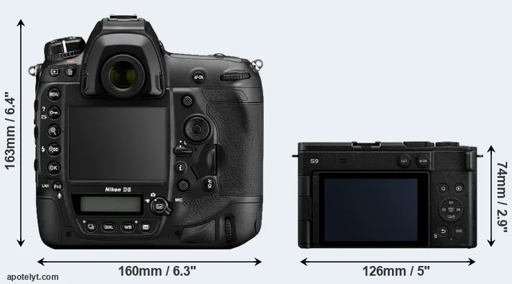 Comparison D6 or S9 rear