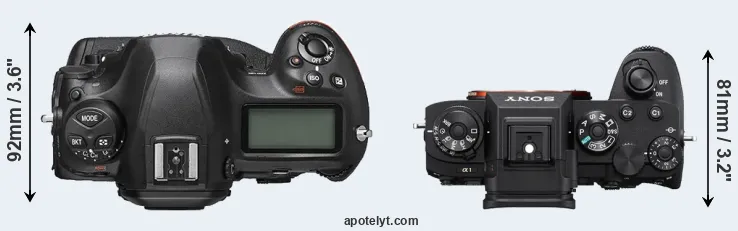 Compare D6 versus A1 top