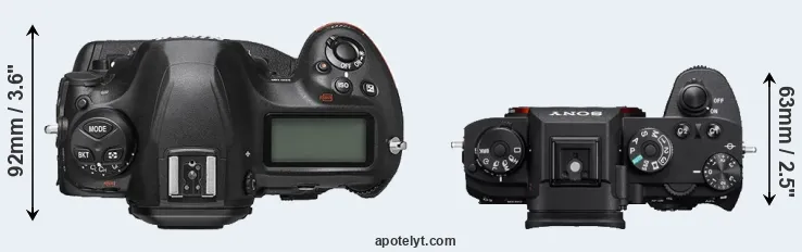 Compare D6 versus A9 top