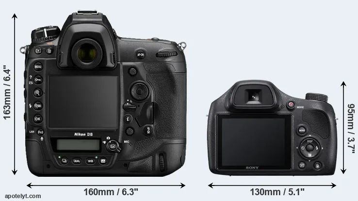 Comparison D6 or H400 rear