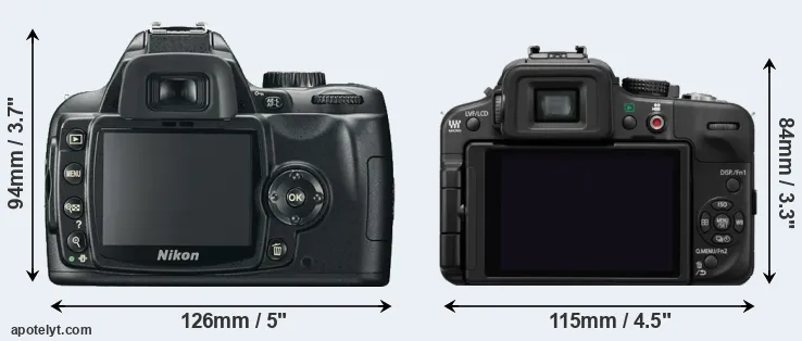 Comparison D60 or G3 rear
