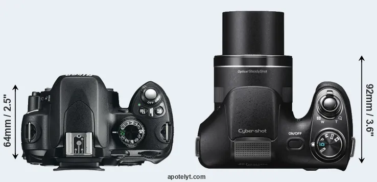 Compare D60 versus H300 top
