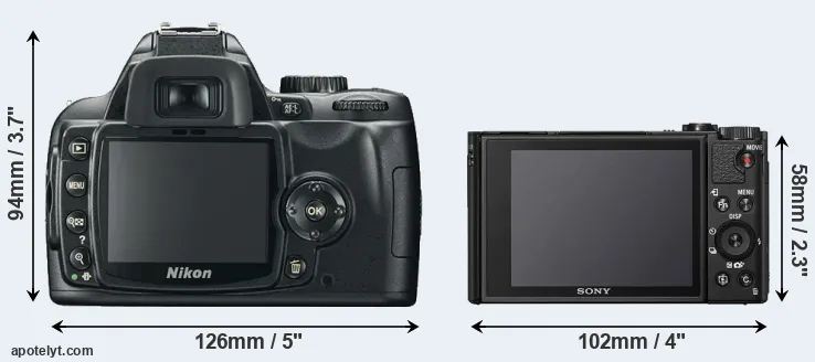 Comparison D60 or HX95 rear