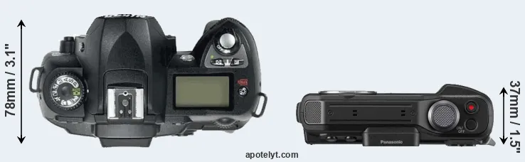 Compare D70 versus FT7 top