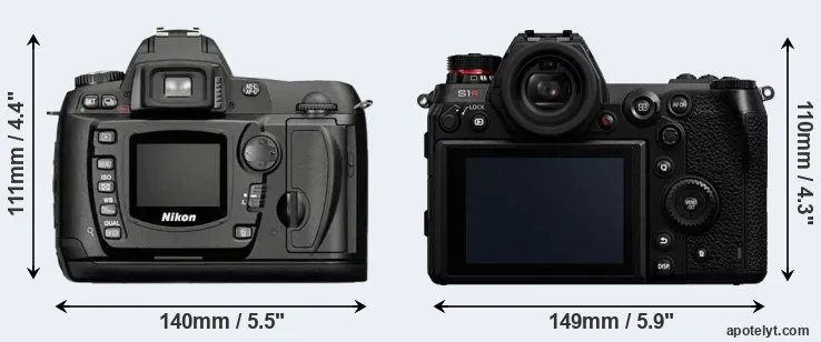 Comparison D70 or S1R rear