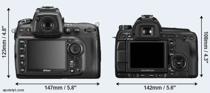 Comparison D700 or E-30 rear