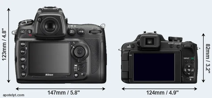 Comparison D700 or FZ100 rear