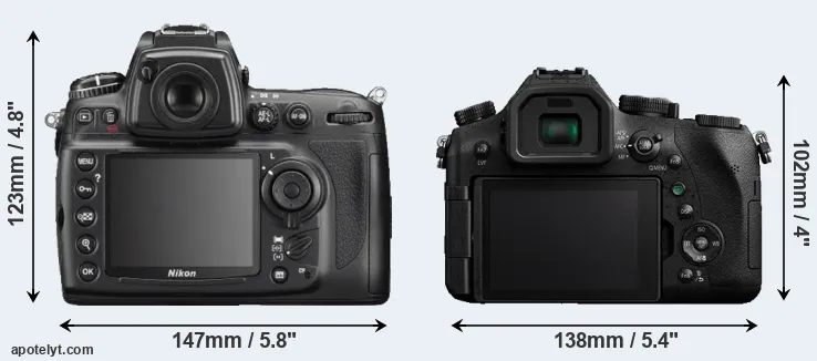 Comparison D700 or FZ2000 rear