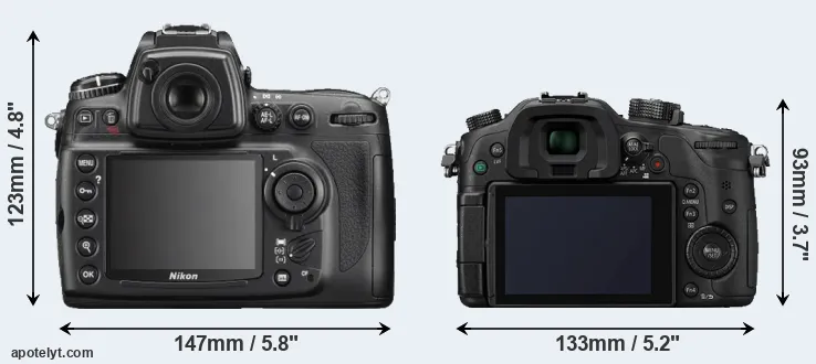Comparison D700 or GH4 rear
