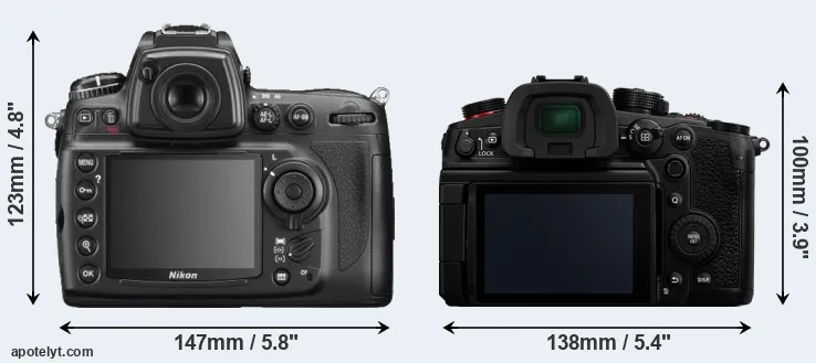 Comparison D700 or GH6 rear