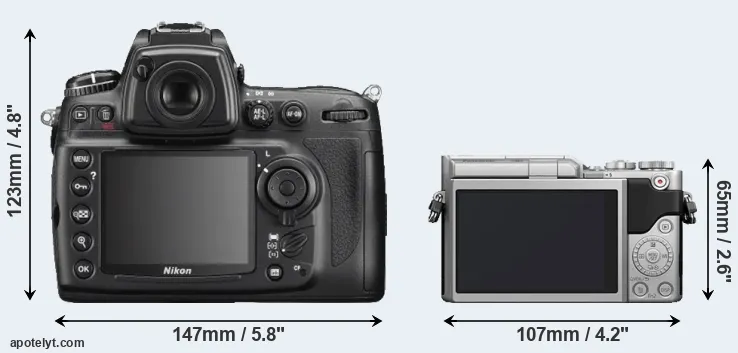 Comparison D700 or GX850 rear