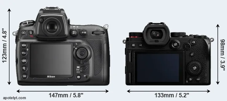 Comparison D700 or S5 rear