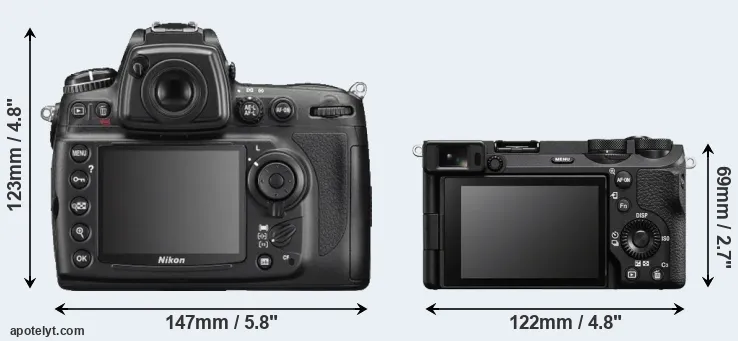 Comparison D700 or A6700 rear