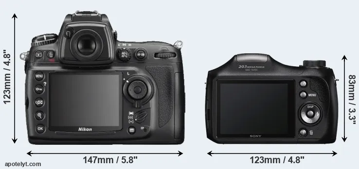Comparison D700 or H200 rear
