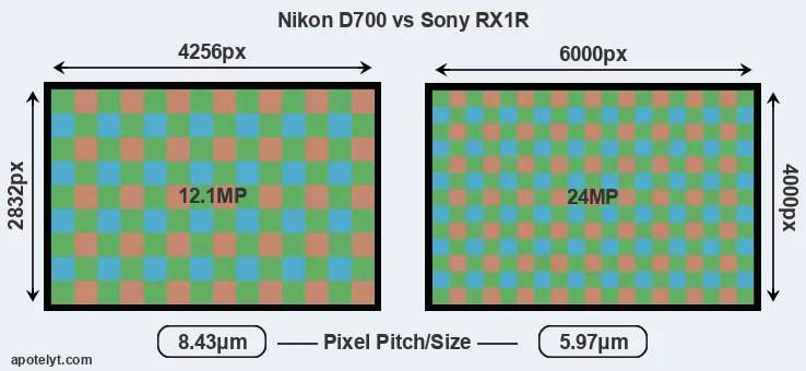 D700 versus RX1R MP