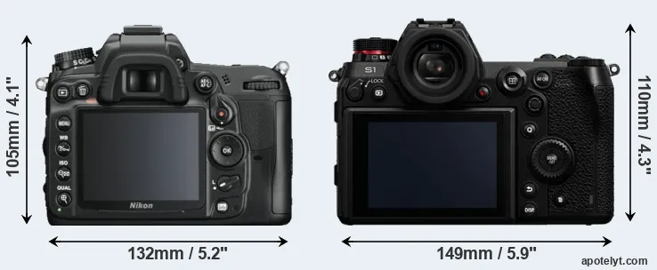 Comparison D7000 or S1 rear