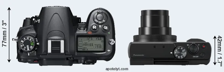 Compare D7000 versus ZS80 top