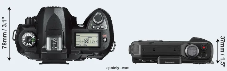 Compare D70s versus FT7 top