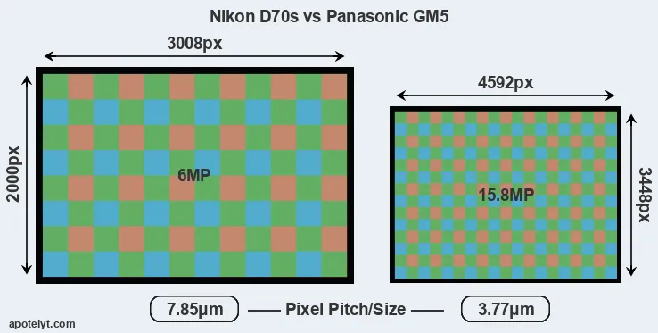 D70s versus GM5 MP