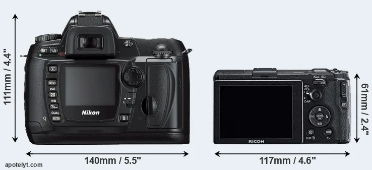 Comparison D70s or GR rear