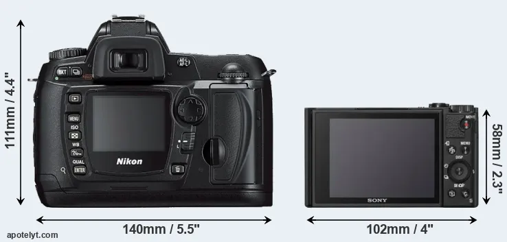 Comparison D70s or WX800 rear