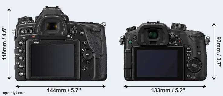 Comparison D780 or GH4 rear