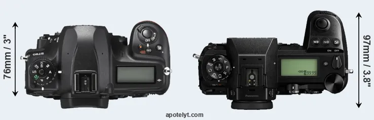 Compare D780 versus S1R top