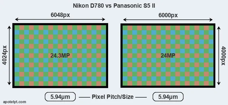 D780 versus S5 II MP